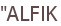 "ALFIK