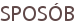 SPOSÓB