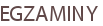 EGZAMINY