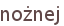nożnej