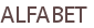 ALFABET