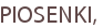 PIOSENKI,