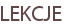 LEKCJE