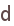 d