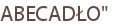 ABECADŁO"