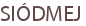 SIÓDMEJ