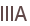 IIIA