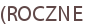 (ROCZNE